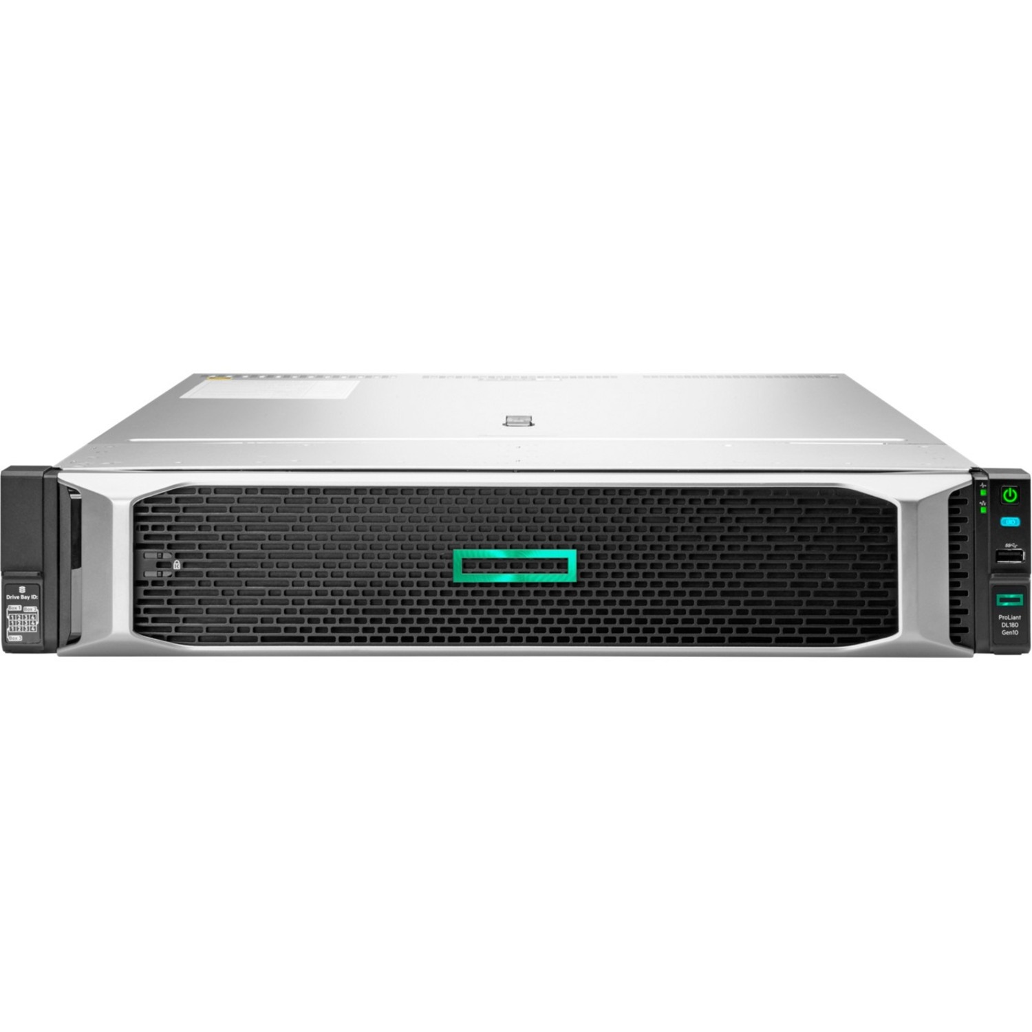 HPE ProLiant DL180 G10 2U Rack Server - 1 Xeon Silver 4210R 2.40 GHz - 16 GB RAM - Serial ATA/600 Controller