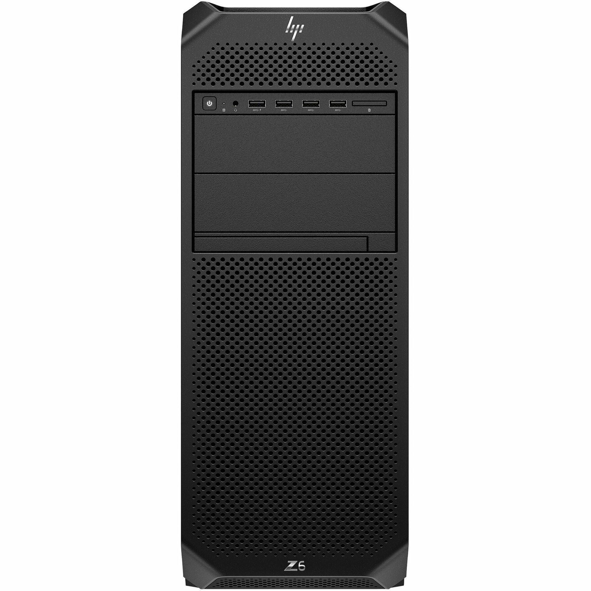 HP Z6 G5 Workstation - 1 x Intel Xeon w5-3433 - 64 GB - 512 GB SSD - Tower - Black