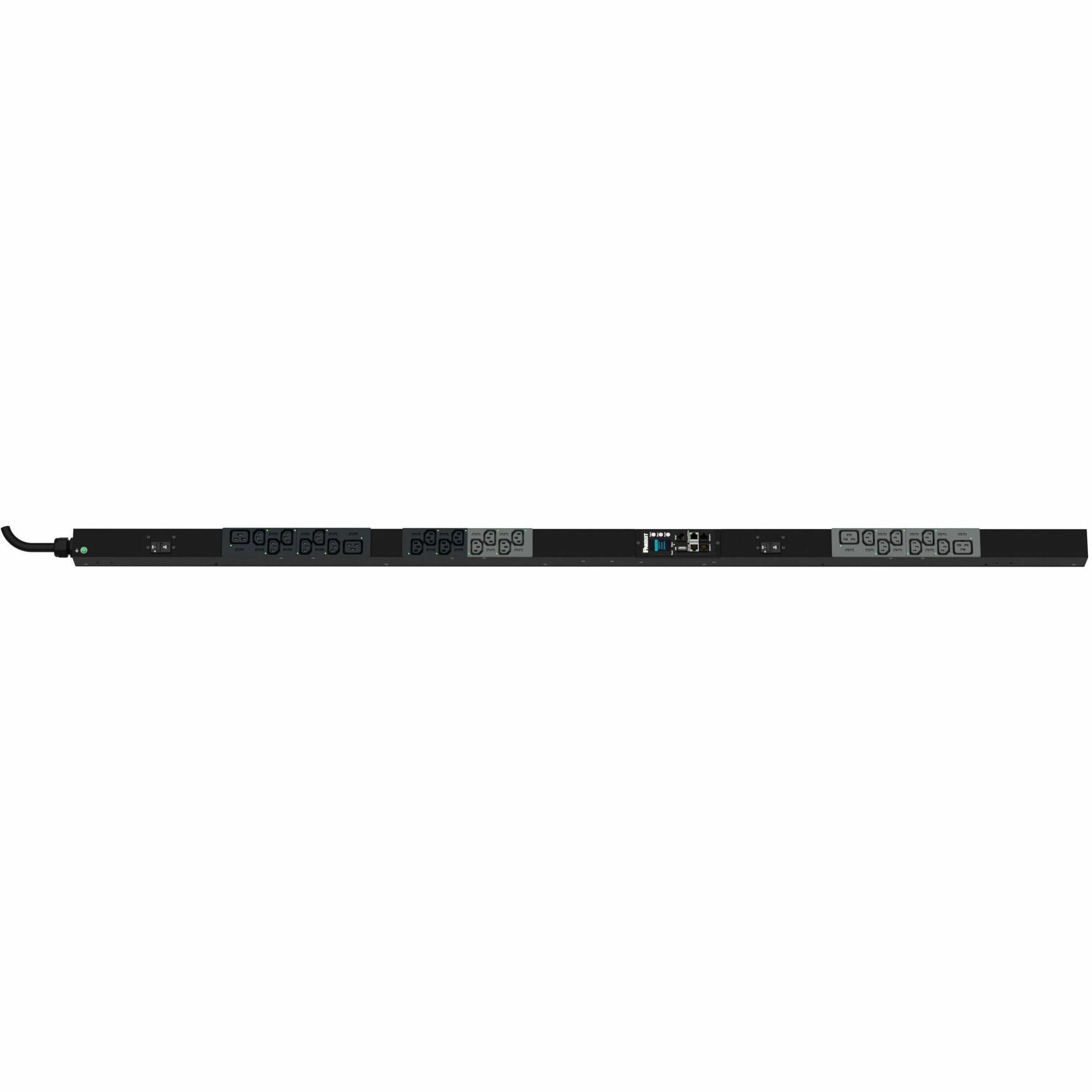 Panduit G6 MS PDU, 30AMP, (20)C13, (4)C19, NEMA L6-30P