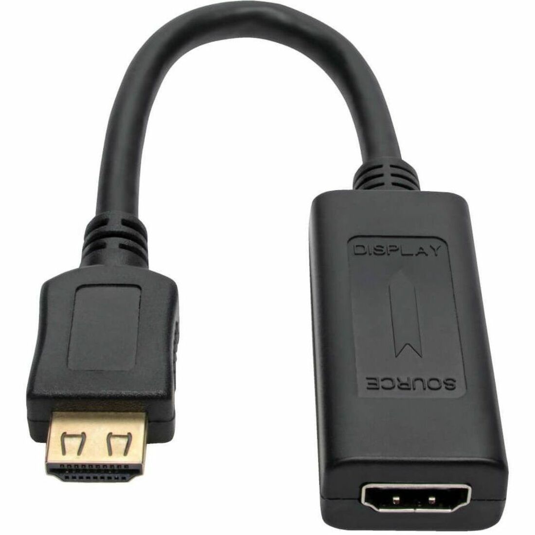Eaton Tripp Lite Series HDMI Signal Booster / Extender Cable, 1920 x 1200 (1080p) 24Hz, Up to 150 ft. (45 m), (HDMI M/F), 1 ft, TAA