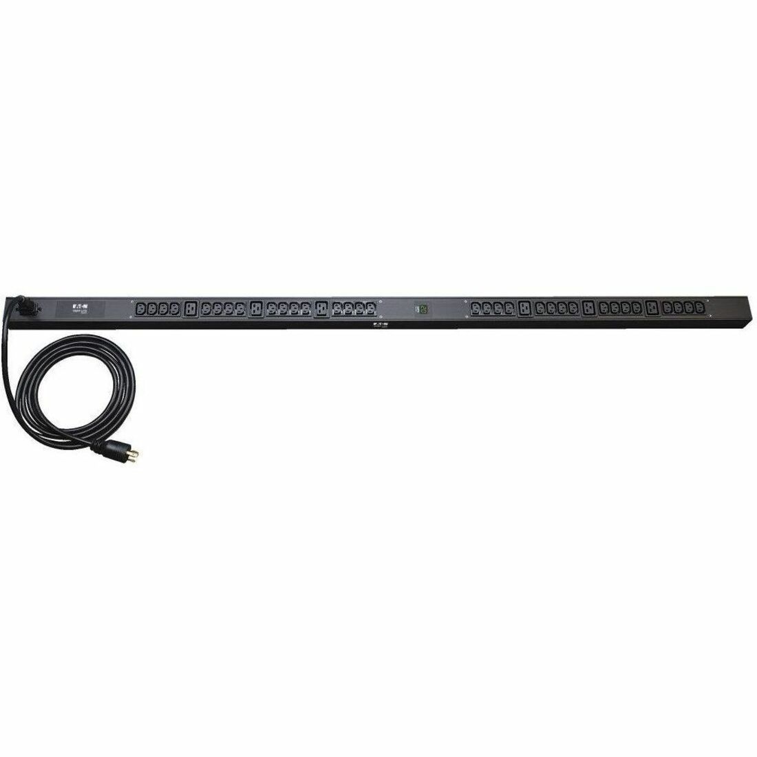 Eaton Tripp Lite Series 3.7kW Single-Phase Local Metered PDU, 208/230V Outlets (6-C19 & 32-C13 ) C20/L6-20P Cable 10 ft. (3.05 m) Cord, 0U Vertical