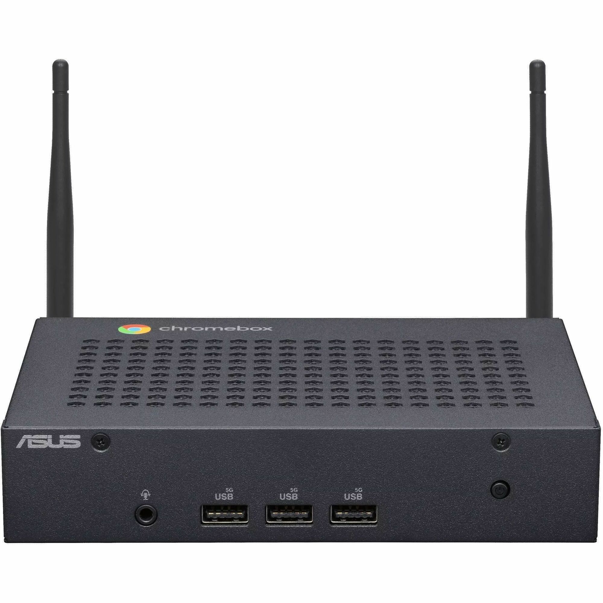Asus Chromebox CF40-BC0081UN-O Chromebox - Intel Celeron N4500 - 8 GB - 128 GB Flash Memory Capacity - Mini PC - Black