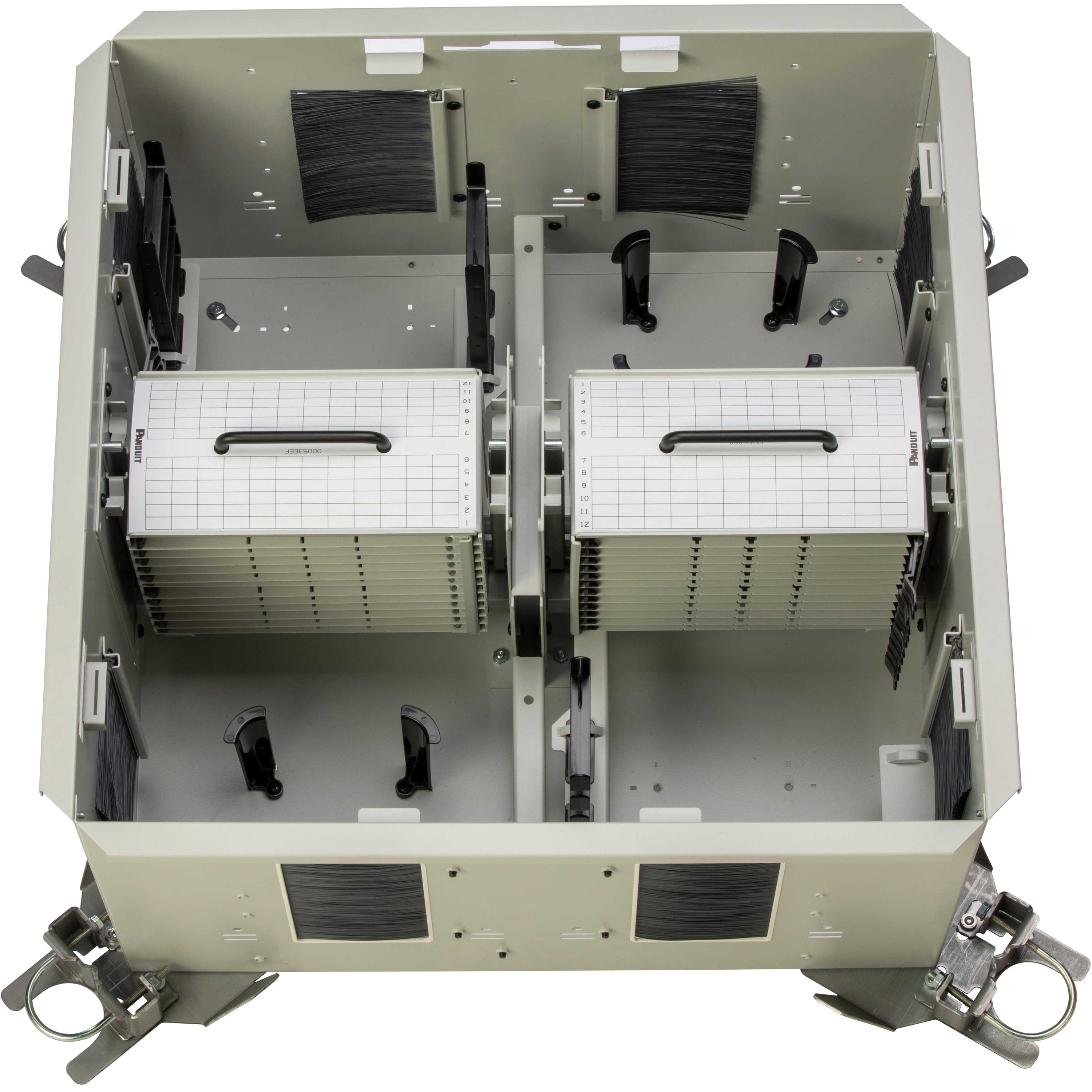 Panduit HD Flex Zone Raised Floor Encl, Gray