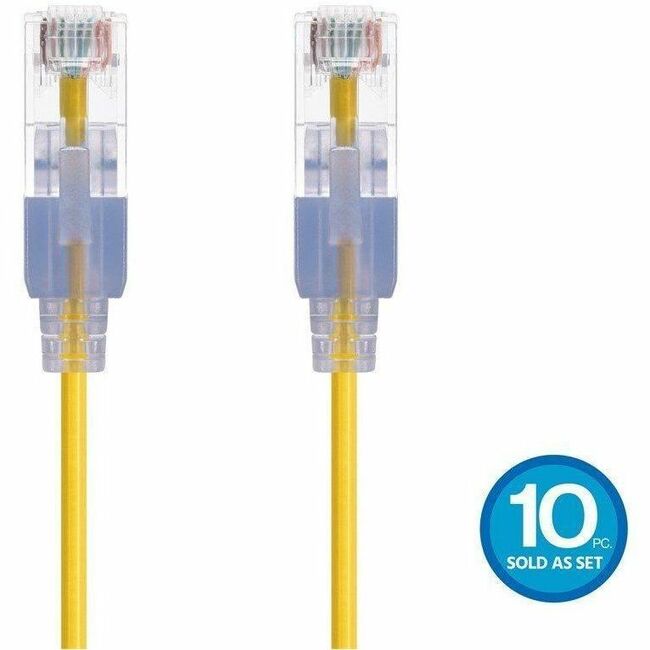 Monoprice SlimRun Patch UTP Category 6a Network Cable