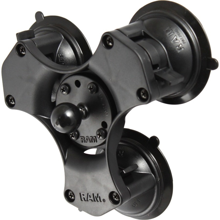 RAM Mounts Twist-Lock Mounting Adapter for Suction Cup