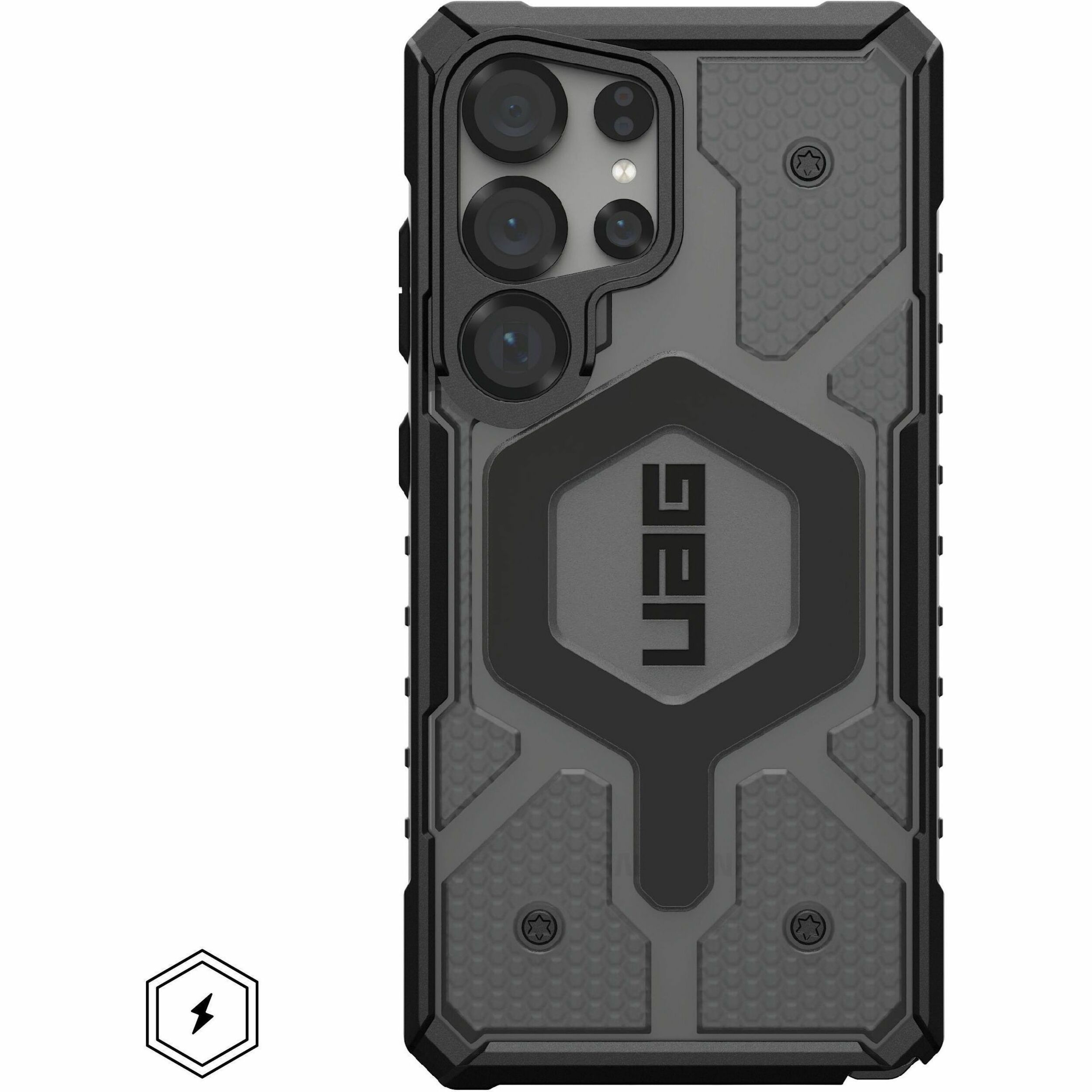Urban Armor Gear Pathfinder Clear Galaxy S25 Ultra Case - Ash