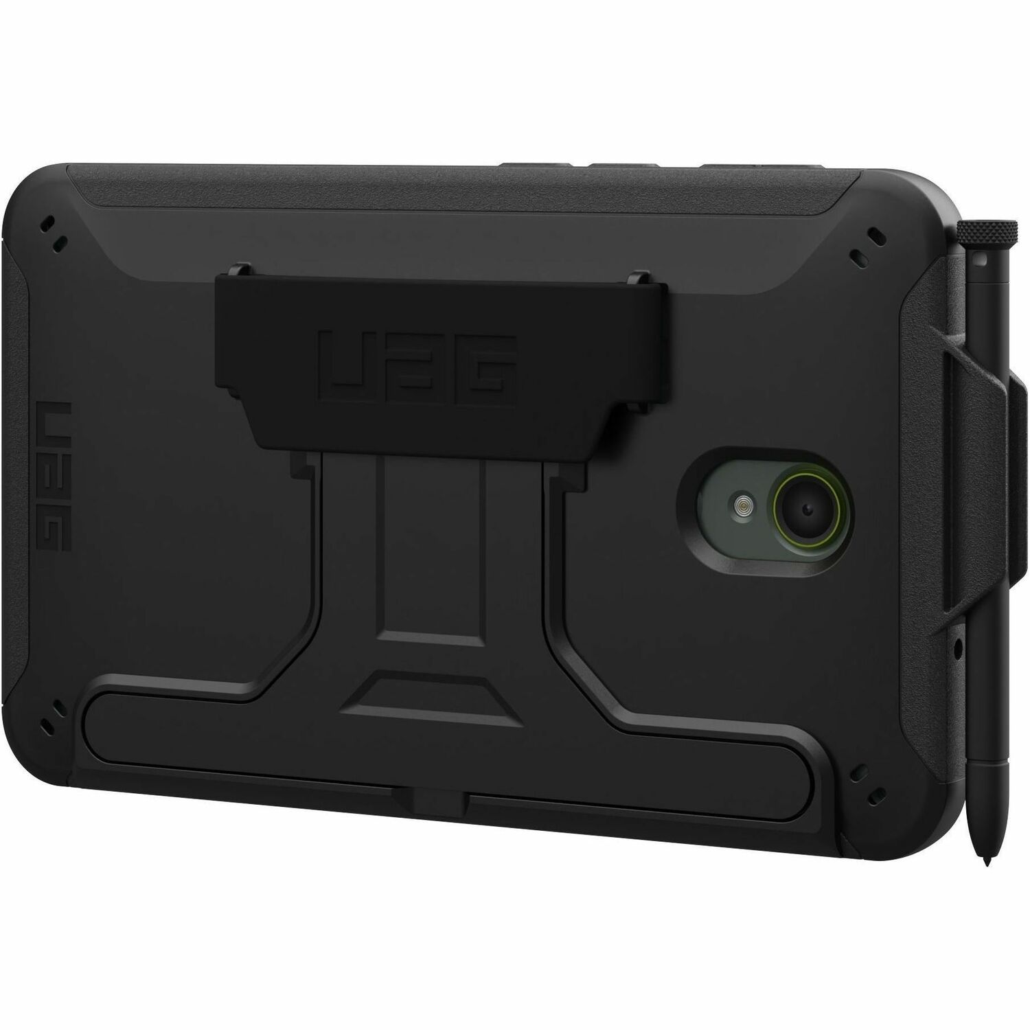 Urban Armor Gear Scout Series Galaxy Tab Active5 Case with Kickstand and Hand Strap - Black