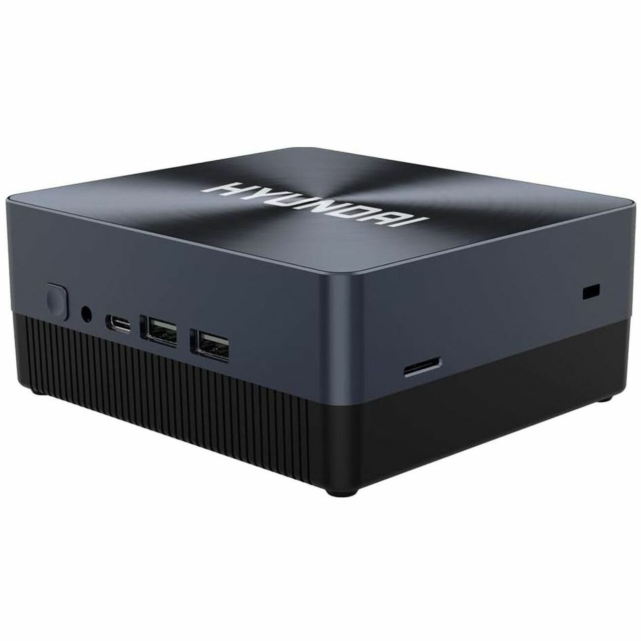 Hyundai Mini PC, Windows 11 Home, Intel N4020, 4GB RAM, 128GB Storage, Supports 2.5" SATA & M.2 SSD Slot, USB-C, Dual Monitor Support, 4K UHD, Fanless, Vesa Mount Included, AC WiFi