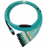 Cisco Cable, MPO12-4X Duplex LC, Breakout Cable, MMF, 3M, OM4