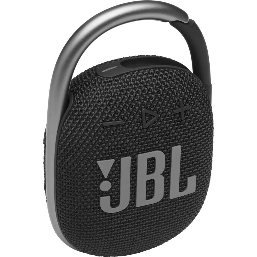 JBL Clip 4 Portable Bluetooth Speaker System - 5 W RMS - Black