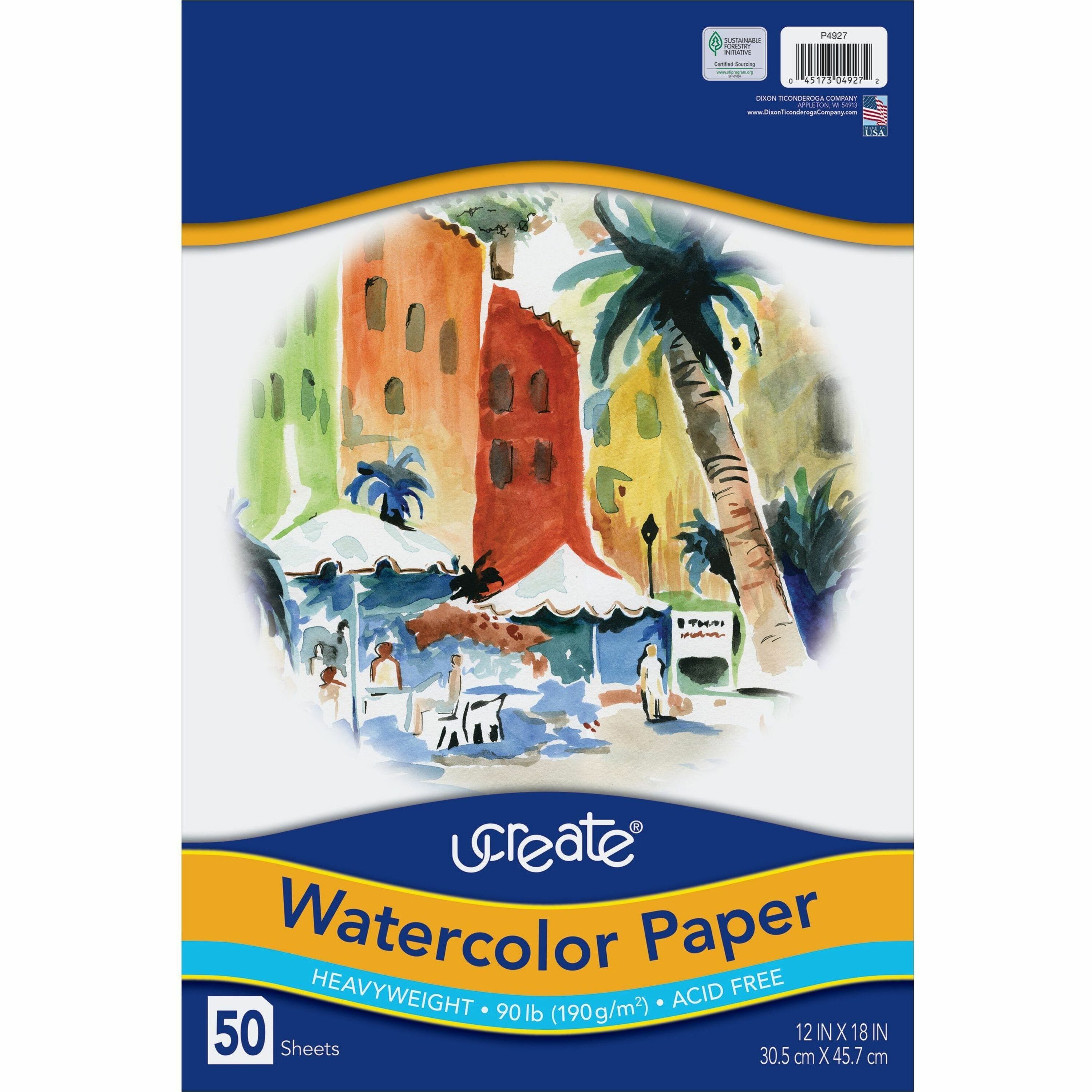UCreate Watercolor Paper