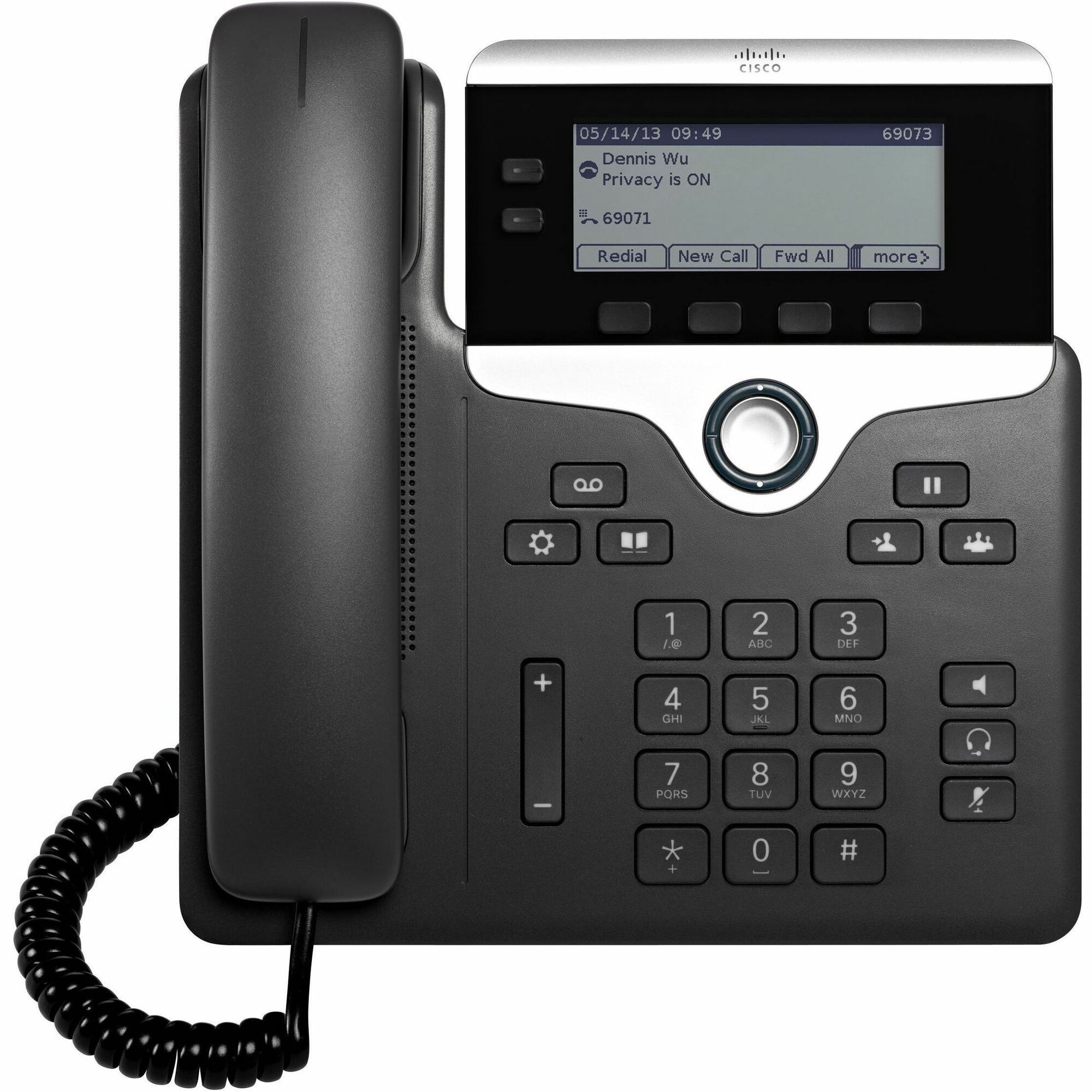 Cisco 7821 IP Phone - Refurbished - Corded - Corded - Wall Mountable