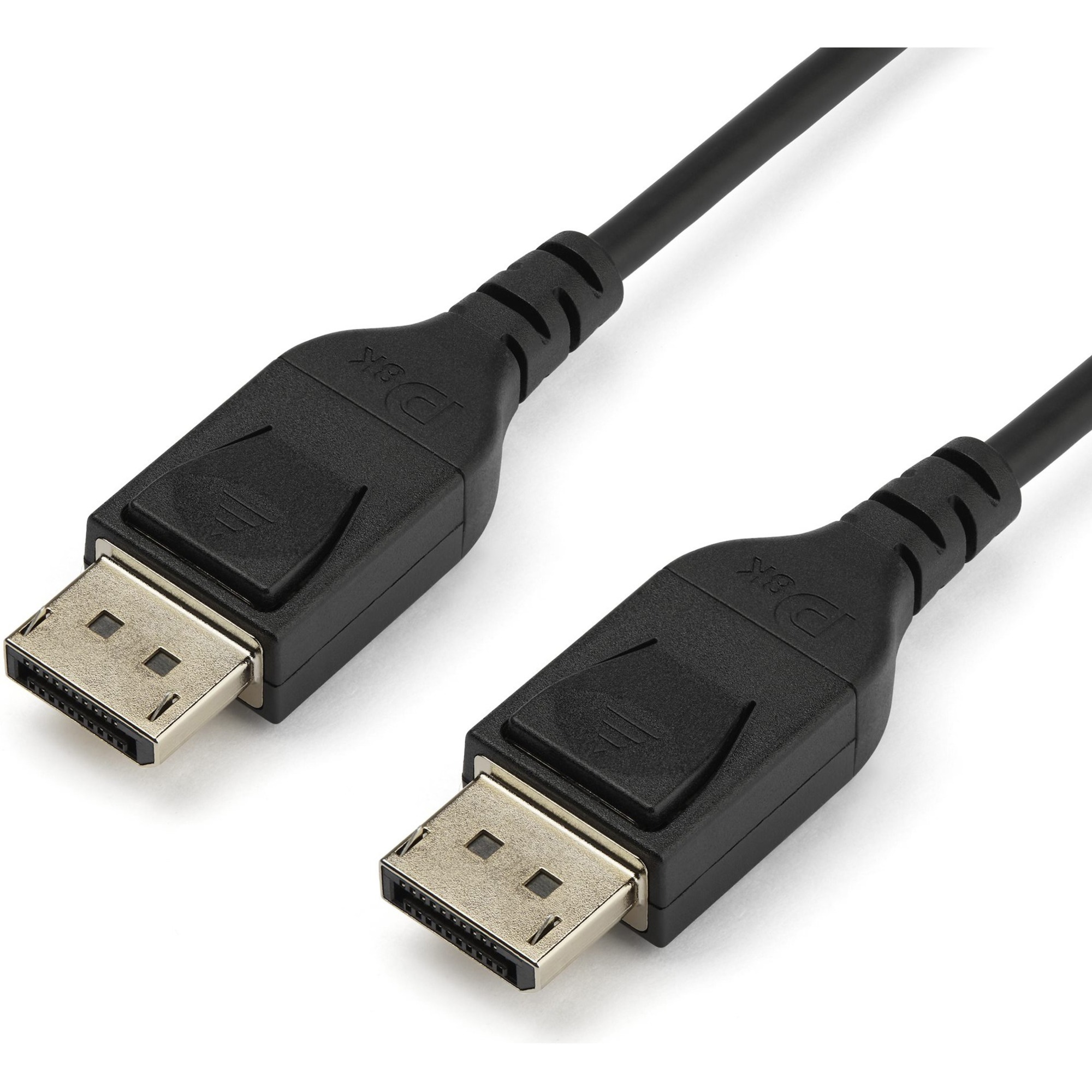 StarTech 1 m VESA Certified DisplayPort 1.4 Cable - 8K 60Hz HBR3 HDR - 3 ft Super UHD 4K 120Hz - DP to DP Slim Video Monitor Cord M/M