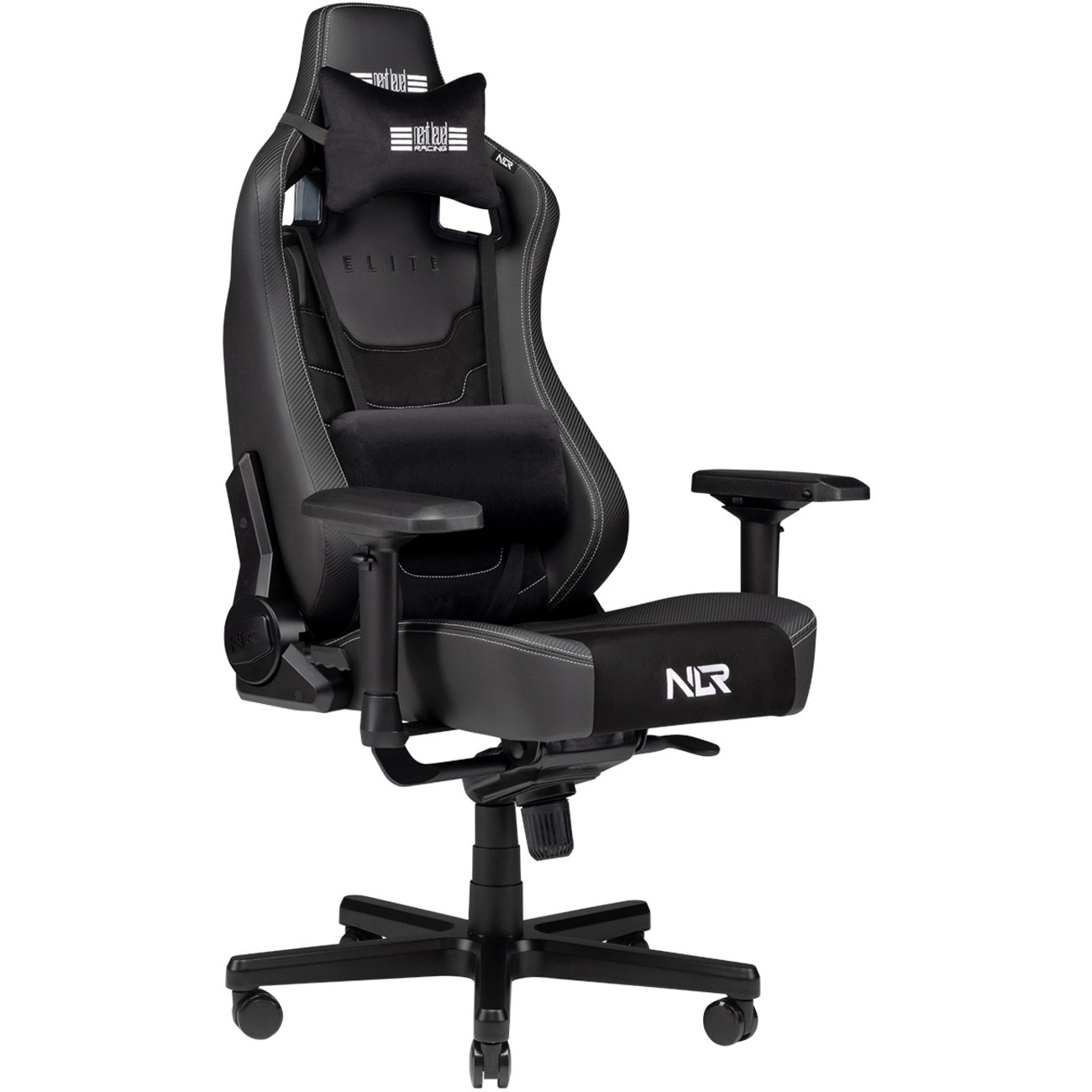 Next Level Racing Elite Gaming Chair Black Leather & Suede Edition