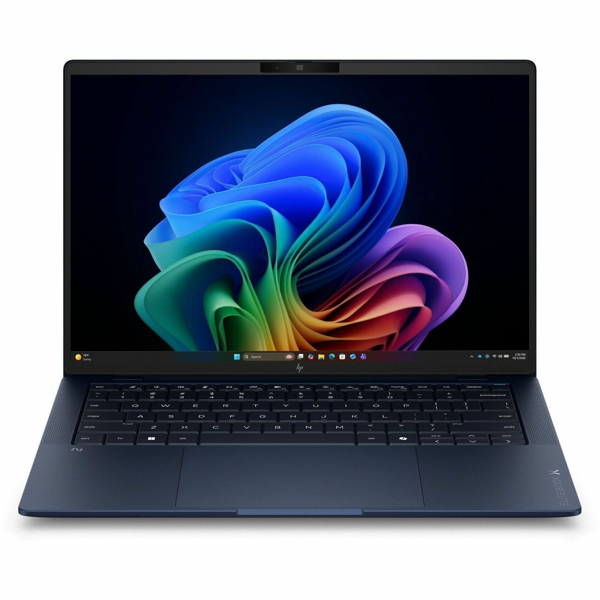 HP EliteBook X G2i 14" Copilot+ PC Notebook - 5G - 3K - 120 Hz - Intel Core Ultra X7 358H - 32 GB - 1 TB SSD - English Keyboard - Atmospheric Blue