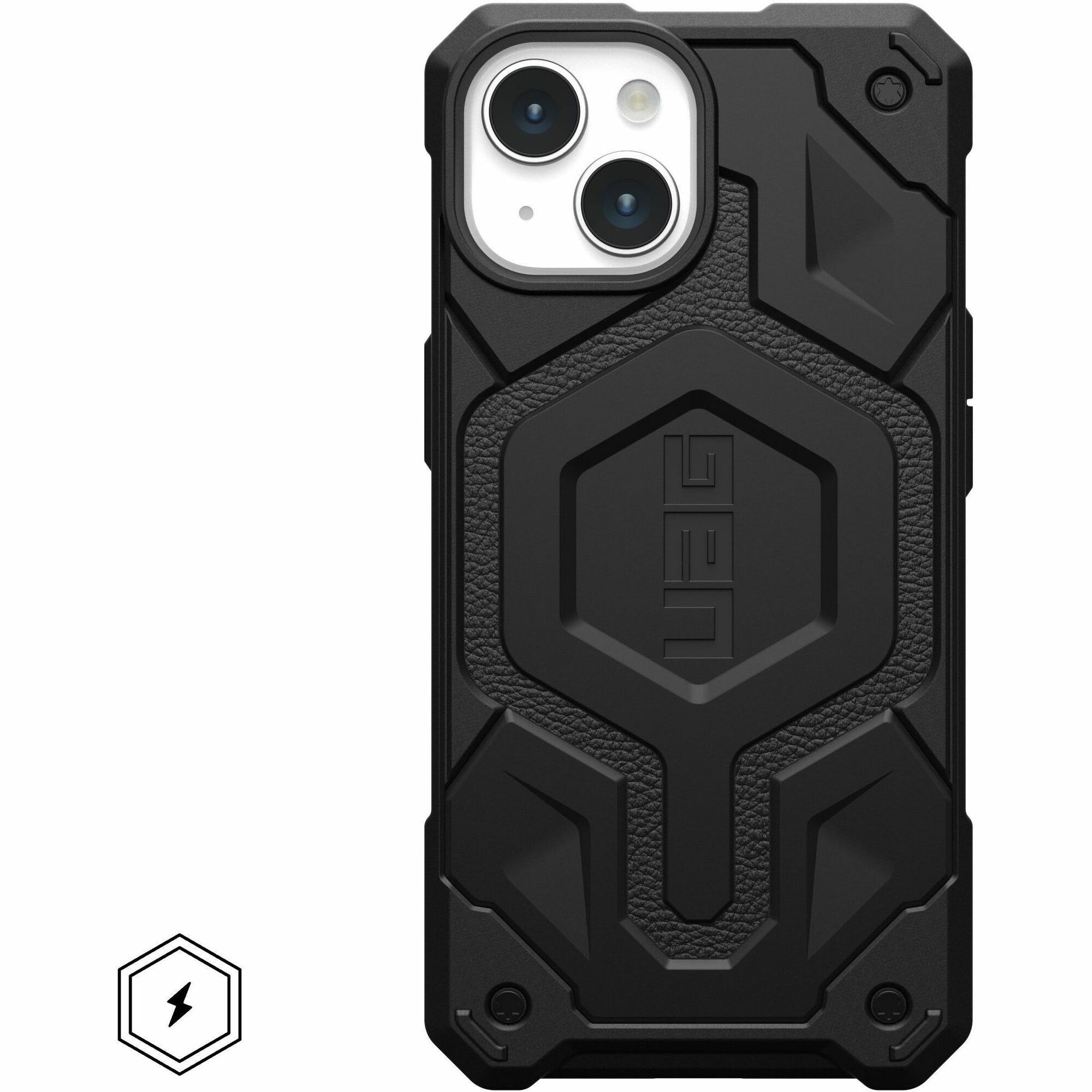 Urban Armor Gear Monarch Pro iPhone 15 Case - Black