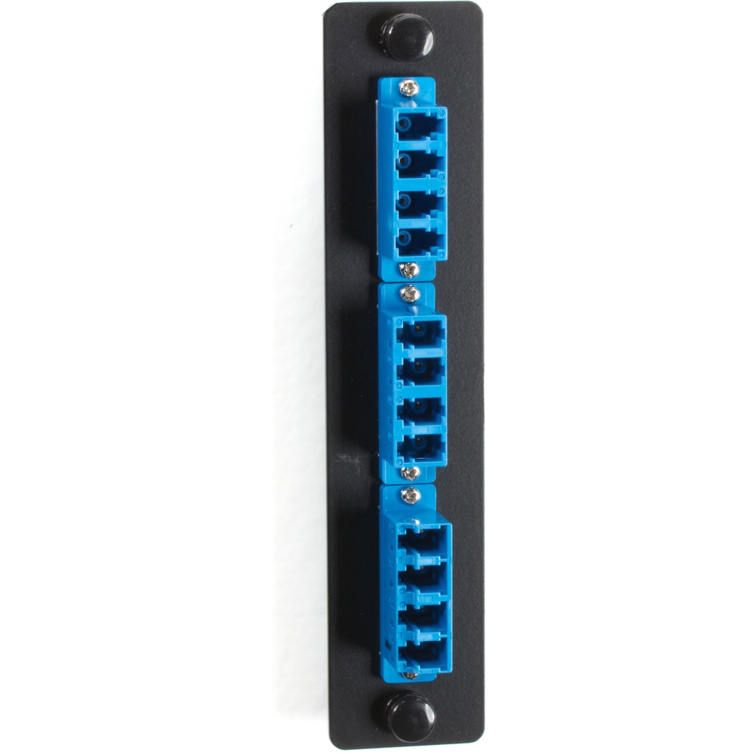 Black Box Low-Density Singlemode Fiber Adapter Panel - Ceramic Sleeve