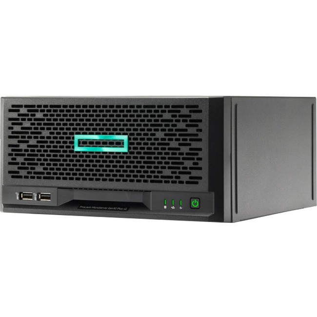 HPE ProLiant MicroServer Gen10 Plus v2 Ultra Micro Tower Server - 1 Pentium Gold G6405 4.10 GHz - 16 GB RAM - Serial ATA/600 Controller
