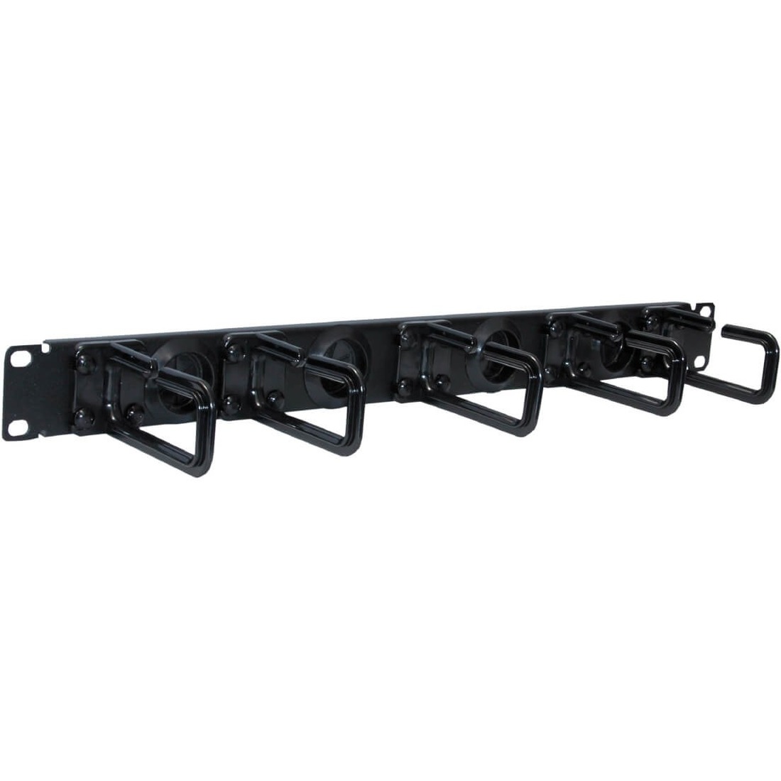 Tripp Lite by Eaton Rack Enclosure Cabinet Horizontal Cable Ring Flexible 1URM