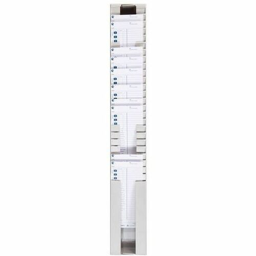 Pyramid Time Systems 400-3 Adjustable Time Card Rack, 25 Pocket
