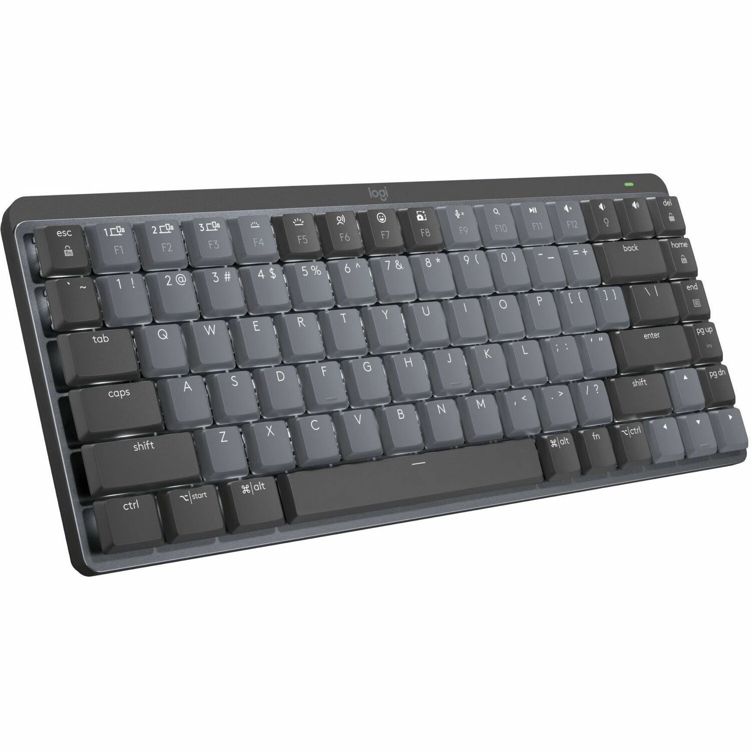 Logitech MX Mechanical Mini Wireless Illuminated Keyboard, Tactile Quiet Switches, Backlit, Bluetooth, USB-C