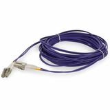 LC M/M PATCH CBL 3M PURPLE OM4 PLENUM FIBER