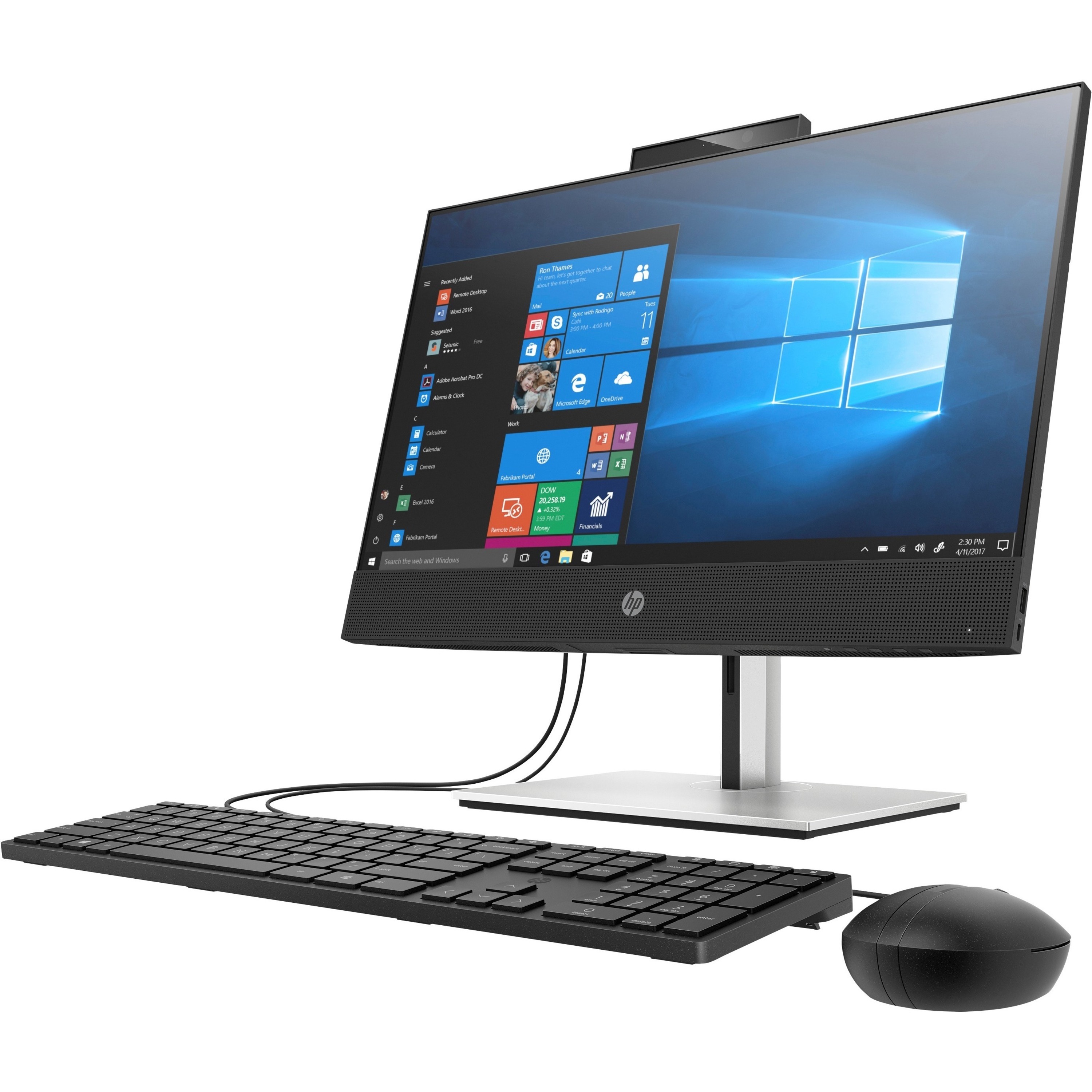 HP Business Desktop ProOne 600 G6 All-in-One Computer - Intel Core i3 10th Gen i3-10100 - 8 GB - 256 GB PCI Express NVMe 3.0 x4 SSD - 21.5" Full HD - Desktop