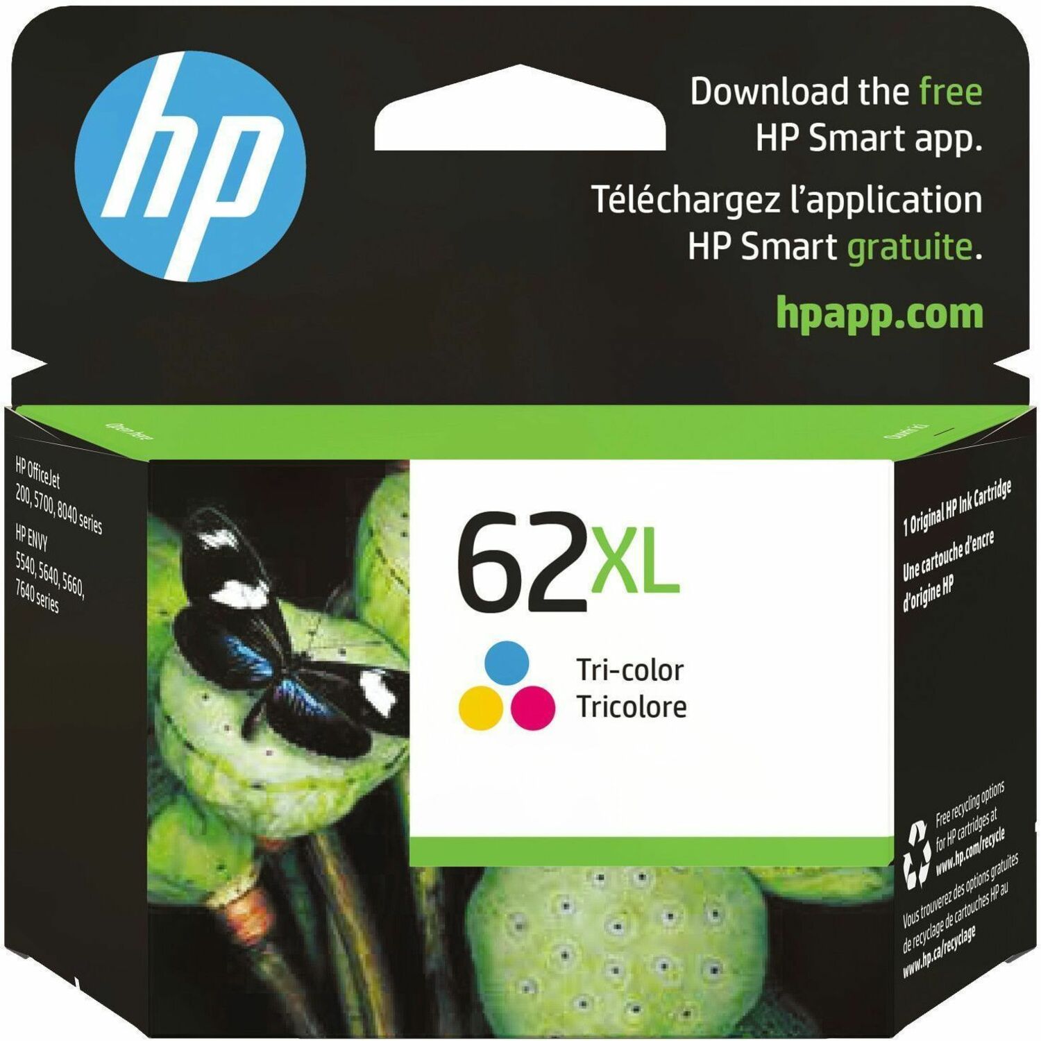 HP 62XL Original Ink Cartridge - Single Pack