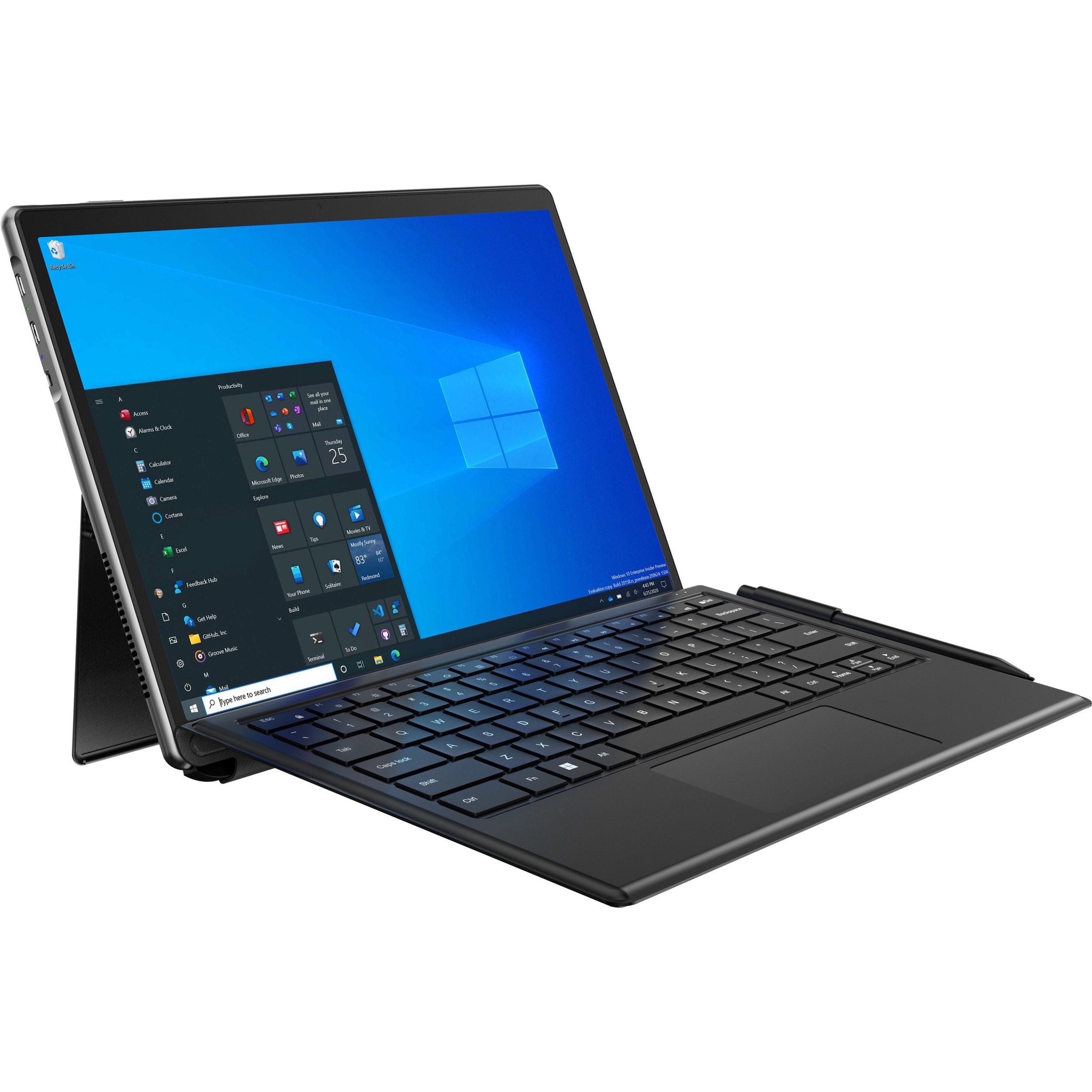 HYbook Pro 13TA1, 13.3" FHD IPS Touch Screen, 2-in-1 Laptop, Intel Core-i7 12th Gen, 32GB RAM, 1TB Storage, Windows 10 Pro, AX WiFi, Includes Detachable Keyboard and Stylus Pen