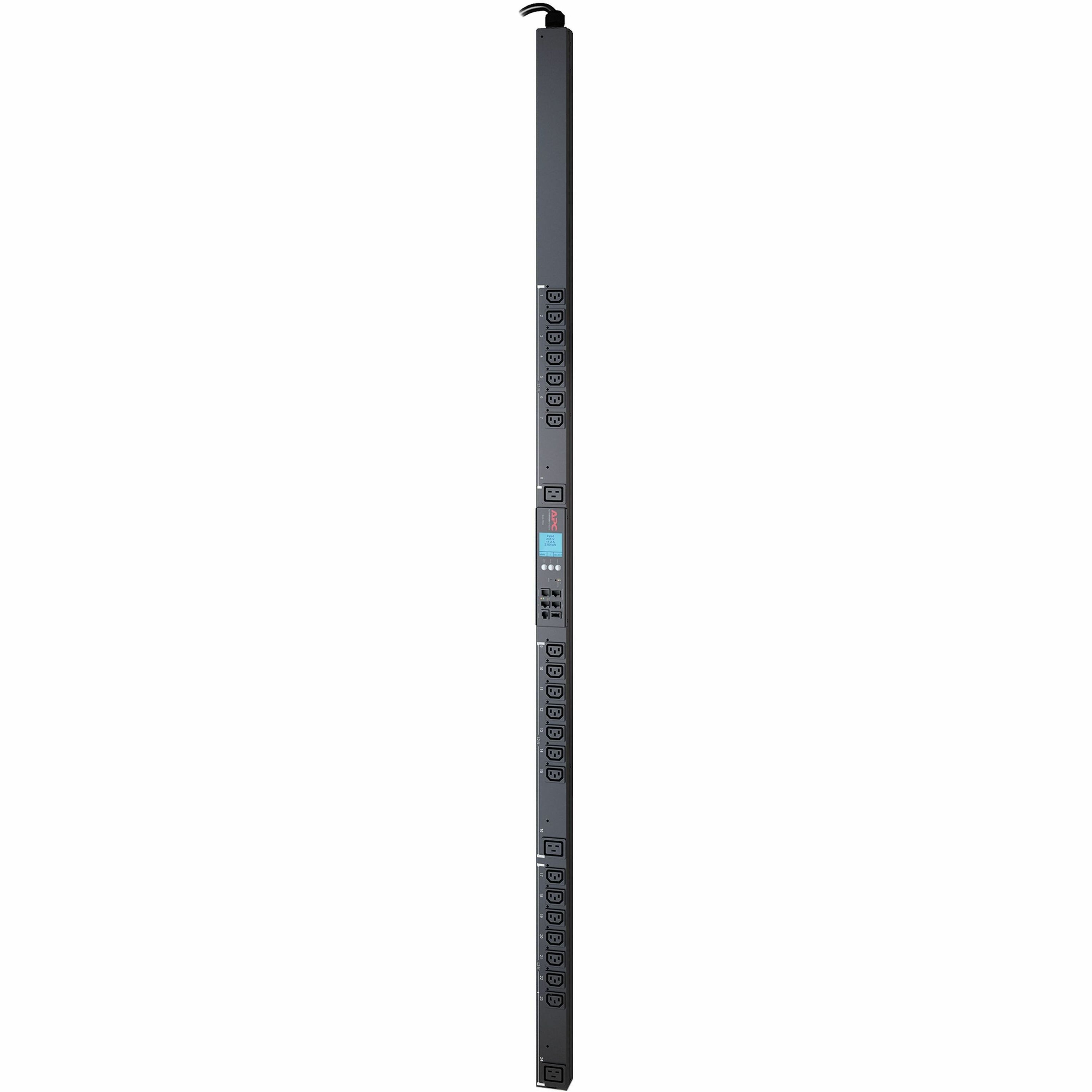 APC NetShelter Metered-by-Outlet with Switching Rack PDU, 2G, 0U, 11.0kW, 230V, 21 C13 and 3 C19 outlet